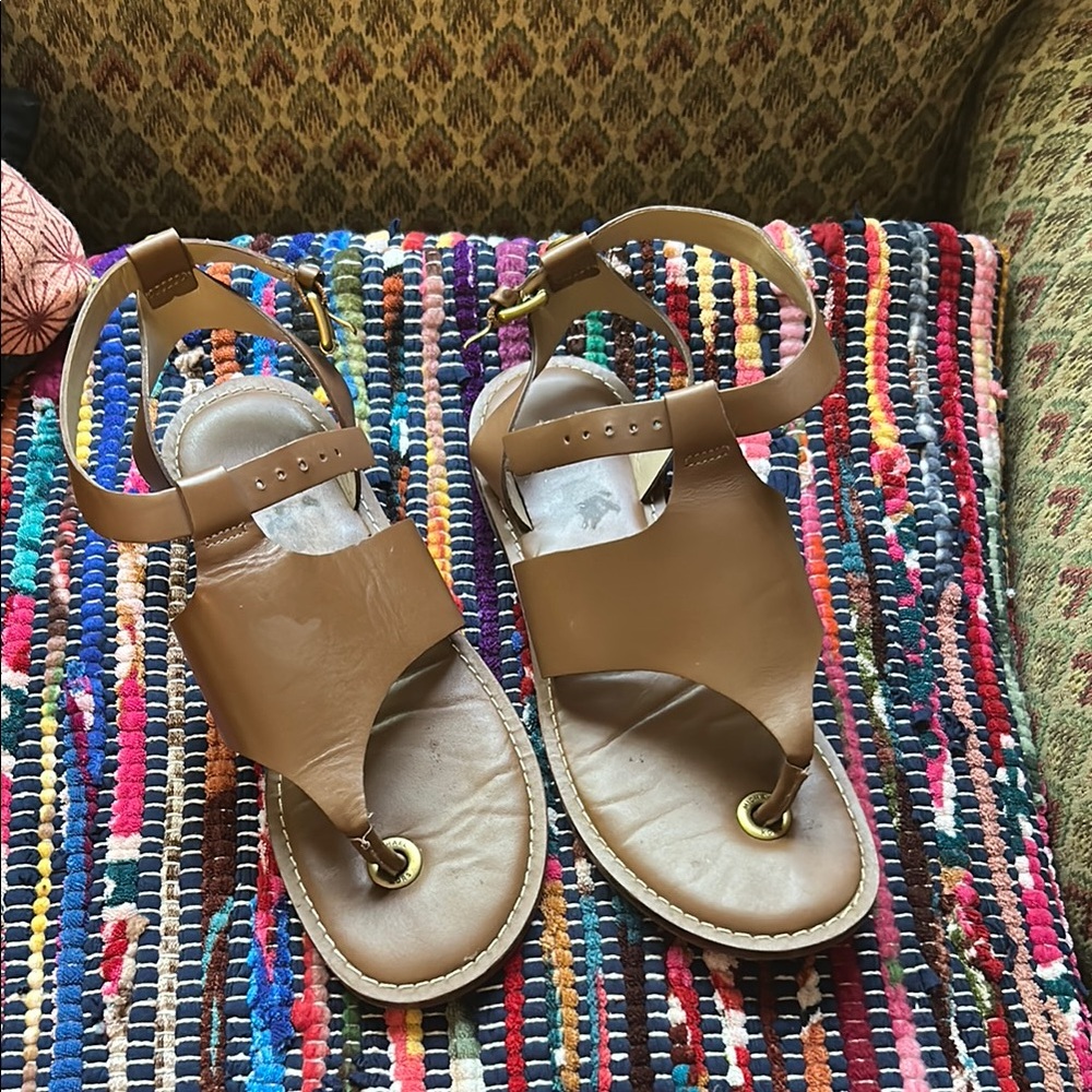 Michael Kors Brown Sandals Elegant Design